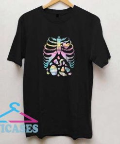 Pastel Goth Skeleton II T Shirt
