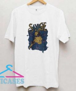 Savage Bunny Graphic T Shirt