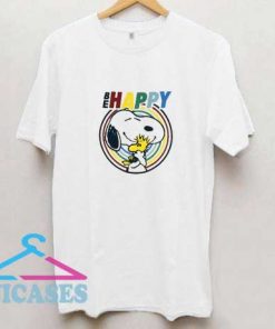 Snoopy Be Happy T Shirt