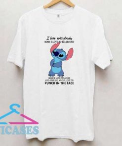 Stitch Love Everybody T Shirt