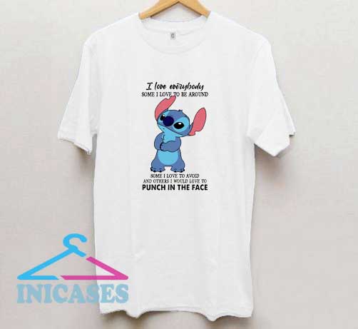Stitch Love Everybody T Shirt