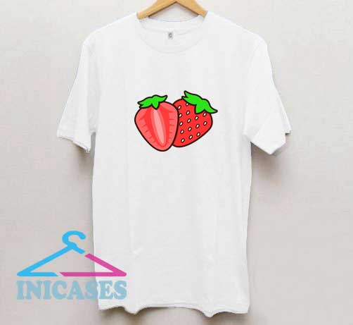 Strawberry Fruit Cartoon T Shirt