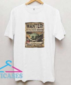 Wanted Baby Yoda T Shirt