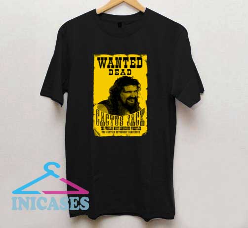 Wanted Dead Or Alive Cactus Jack T Shirt