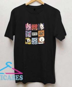 BT21 Cartoon BTS T Shirt