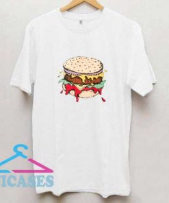Diner Hamburger T Shirt