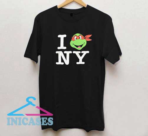 Ninja Turtles I Love NY T Shirt