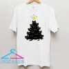 Meowy Cat Christmas Tree T Shirt