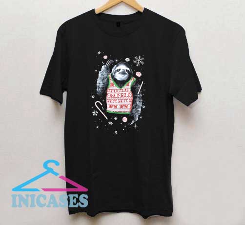 Sloth Christmas T Shirt