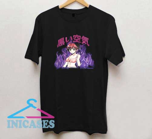 Anime Girl Flame T Shirt