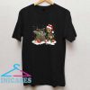 Baby Yoda And Groot Santa Christmas T Shirt