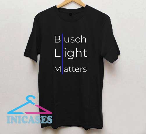 Busch Light Mattes Logo T Shirt