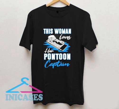 Loves Pontoon Captain T Shirt
