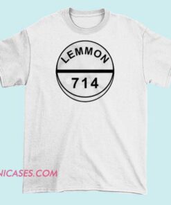 A T-shirt displaying the Lemmon 714 logo along with the word 