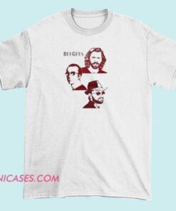Music Legend Bee Gees T Shirt A T-shirt featuring the Bee Gees, with images or text celebrating the iconic music group and their legendary status in pop and disco music.