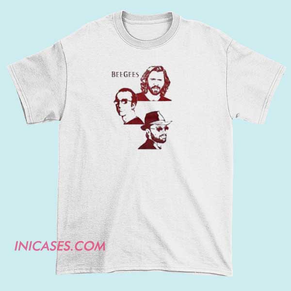 Music Legend Bee Gees T Shirt A T-shirt featuring the Bee Gees, with images or text celebrating the iconic music group and their legendary status in pop and disco music.