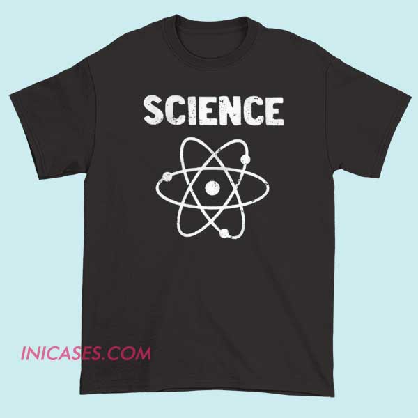 Science T Shirt A T-shirt with a science-themed design, featuring symbols, formulas, or illustrations related to science, such as atoms, molecules, or laboratory equipment, celebrating curiosity and scientific exploration.