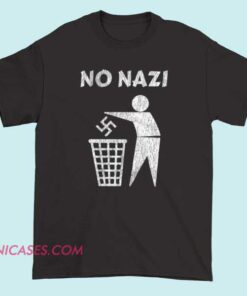 Say No to Nazis New America Shirt anti-fascism activist tee with bold “Bin Fascism” design, soft cotton feel, and aesthetic streetwear edge for modern activism fashion.