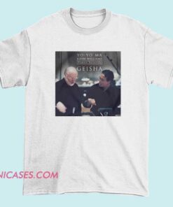 Music by John Williams Maestro Conducting Yo-Yo Ma Plays Shirt featuring cinematic tribute artwork soft cotton unisex tee for movie, music, and film score fans.