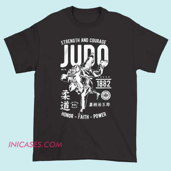 1882 Strength and Courage Judo Silencer T Shirt Funny Ice Is KKK anti racism T shirt featuring bold protest message against hate, white supremacy, and Klan ideology, promoting equality, social justice, civil rights activism, and anti hate streetwear apparel