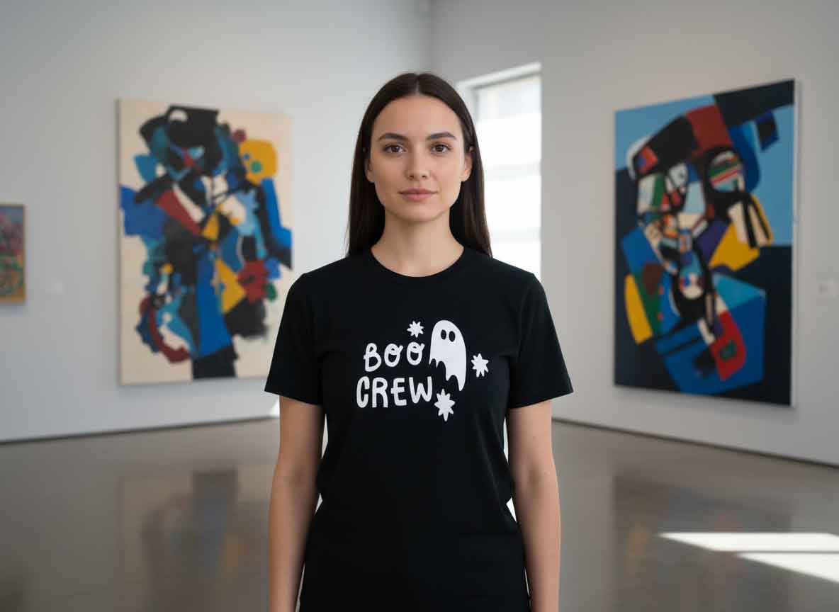 Vintage Boo Crew Halloween Ghost Shirt Vintage Boo Crew Halloween ghost shirt featuring retro spooky ghost graphics, classic fall season design, cute creepy aesthetic t-shirt for Halloween parties, trick or treat outfits, and casual autumn wear