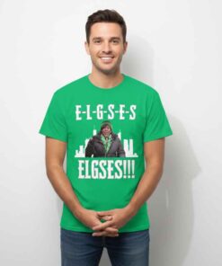 Humorous Mayor Parker Elgsel Eagles T shirt featuring funny meme style graphic inspired by Philadelphia Eagles fandom, city pride humor, viral sports joke design, football culture, and fan streetwear apparel