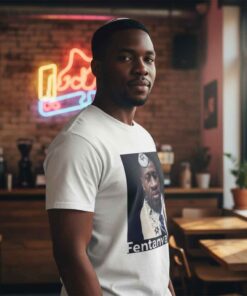 Portrait Graphic Jamin Fentanyahu Shirt Portrait graphic t-shirt featuring a stylized illustration of Jamin Fentanyahu in a satirical art style, designed for parody fashion fans, political humor lovers, and bold graphic tee collectors.