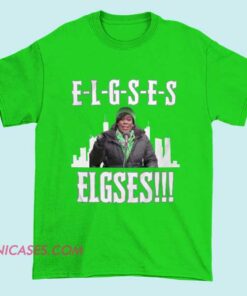 Humorous Mayor Parker Elgsel Eagles T shirt featuring funny meme style graphic inspired by Philadelphia Eagles fandom, city pride humor, viral sports joke design, football culture, and fan streetwear apparel
