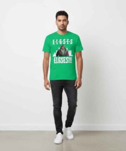 Humorous Mayor Parker Elgsel Eagles T shirt featuring funny meme style graphic inspired by Philadelphia Eagles fandom, city pride humor, viral sports joke design, football culture, and fan streetwear apparel
