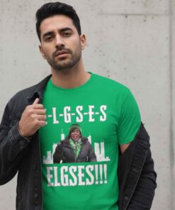 Humorous Mayor Parker Elgsel Eagles T shirt featuring funny meme style graphic inspired by Philadelphia Eagles fandom, city pride humor, viral sports joke design, football culture, and fan streetwear apparel