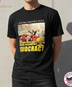 Portrait Seminal Documentary Idiocracyt Shirt Portrait Seminal Documentary Idiocracyt Shirt