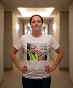 Portrait Veteran Employee Gail Lewis T shirt featuring iconic employee tribute design, workplace culture meme, viral internet figure, retail worker appreciation, dedication, loyalty, and classic graphic streetwear apparel