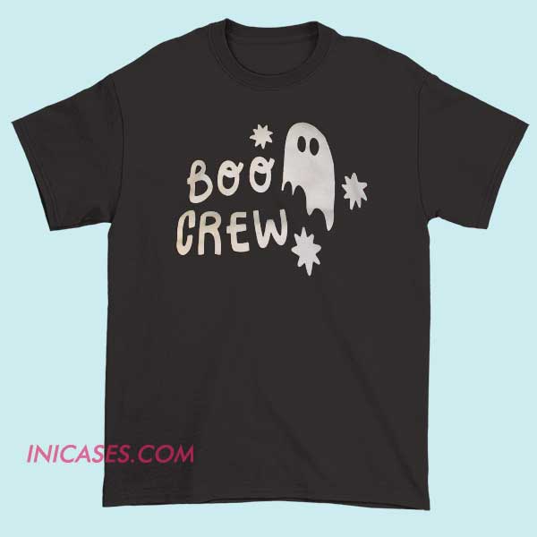 Vintage Boo Crew Halloween Ghost Shirt Vintage Boo Crew Halloween ghost shirt featuring retro spooky ghost graphics, classic fall season design, cute creepy aesthetic t-shirt for Halloween parties, trick or treat outfits, and casual autumn wear