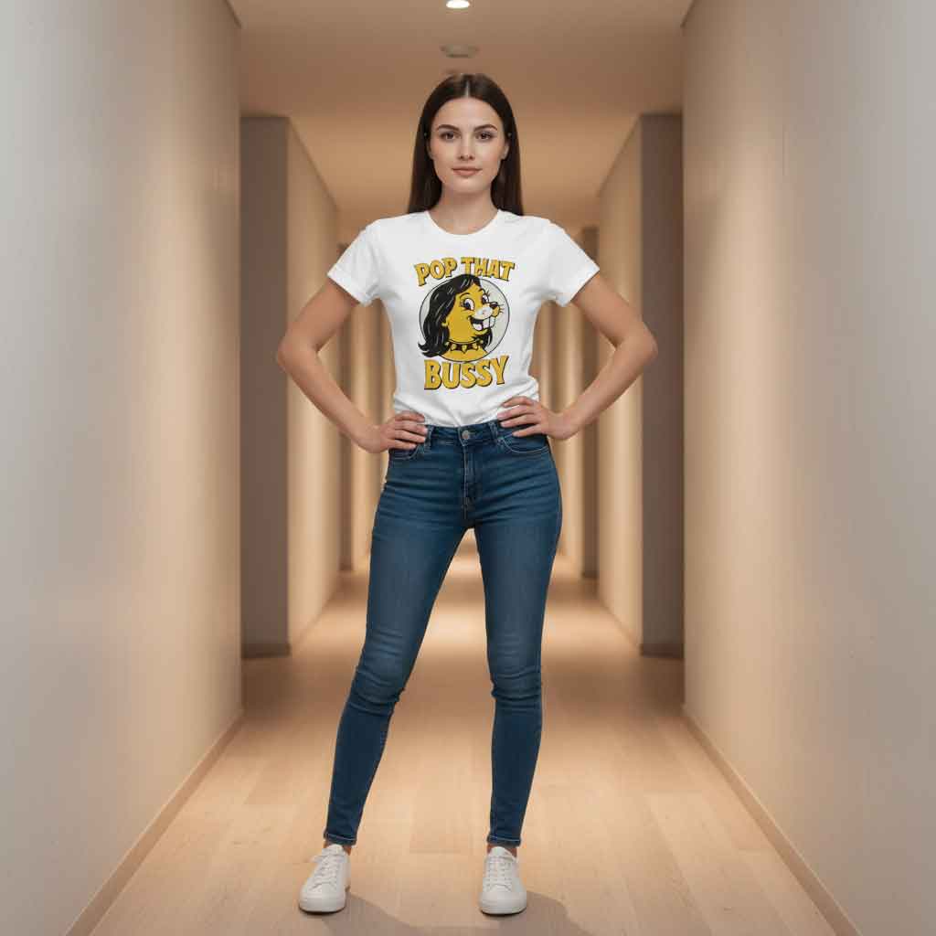 Buc-Ees Parody Pop That Bussy Shirt Buc-Ees Parody Pop That Bussy Shirt - Image 2