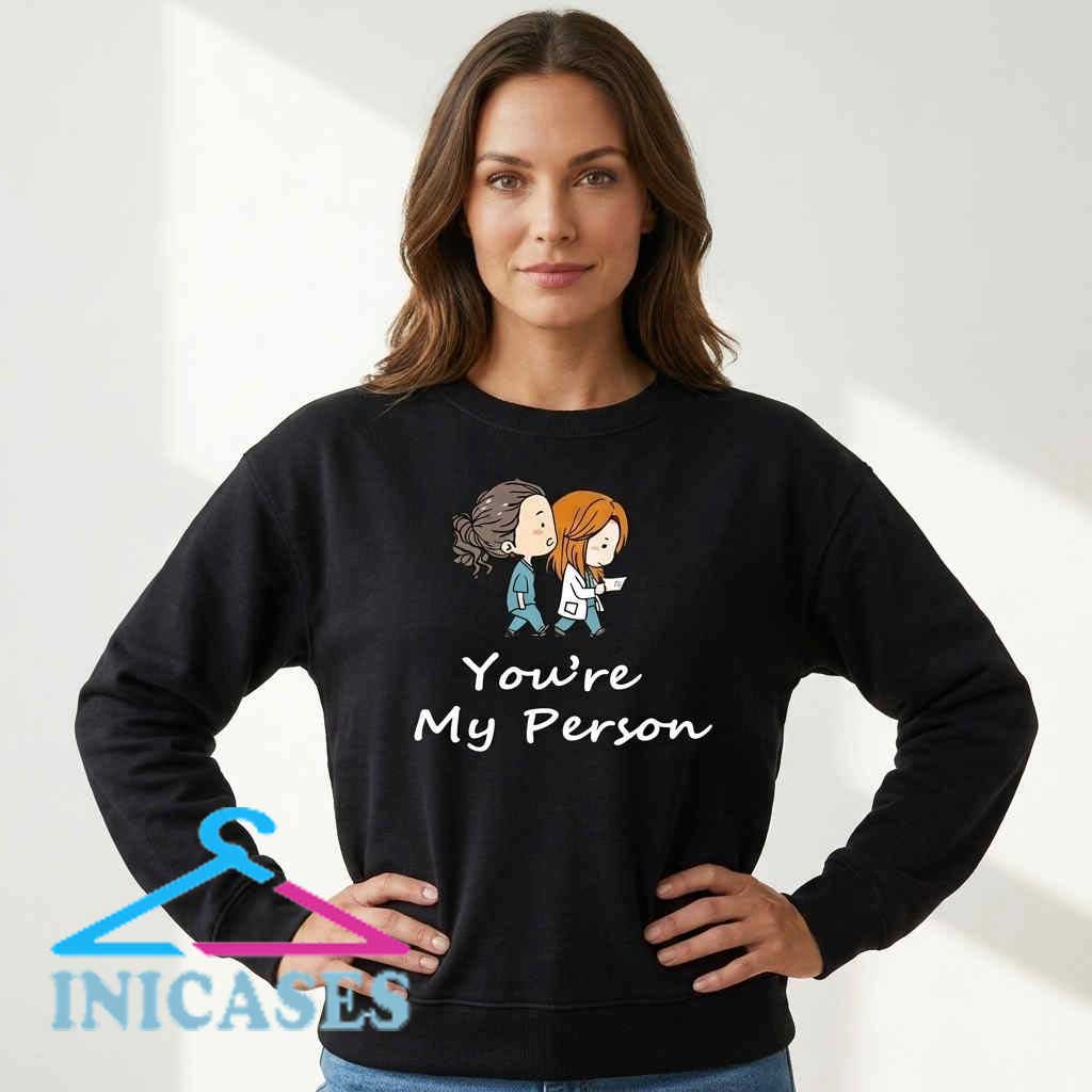 Cute Cartoon Doctors Best Friends Sweatshirt Cute Cartoon Doctors Best Friends Sweatshirt - Image 4