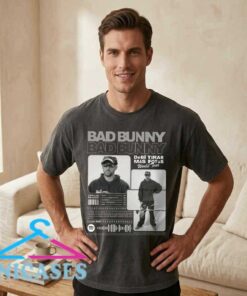Retro Spotify Waveform Bad Bunny Poster Design Retro Spotify Waveform Bad Bunny Poster Design