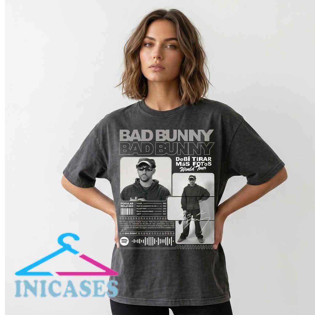 Retro Spotify Waveform Bad Bunny Poster Design Retro Spotify Waveform Bad Bunny Poster Design - Image 2