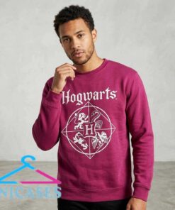 Hogwarts Crest Maroon Sweatshirt