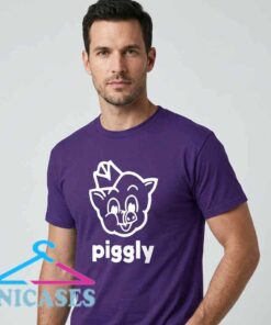 Piggly Wiggly Purple T-Shirt Front and Back View
