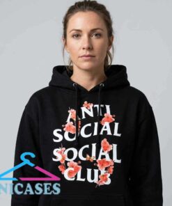 Anti Social Social Club Floral Graphic T Shirt featuring modern floral artwork on soft cotton fabric, urban streetwear apparel, trendy graphic tee, casual everyday fashion.