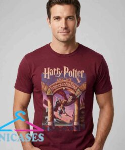 Alternative view of Vintage Harry Potter Sorcerer's Stone Maroon Graphic T-Shirt