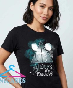Disney Meets Harry Potter Magic Mashup Design T-Shirt