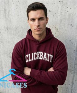 David Dobrik Clickbait Merch Iconic Font Hoodie