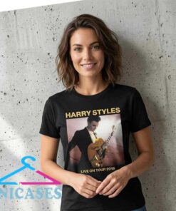 Iconic Harry Styles Guitar Poster Live On Tour 2018 T-Shirt