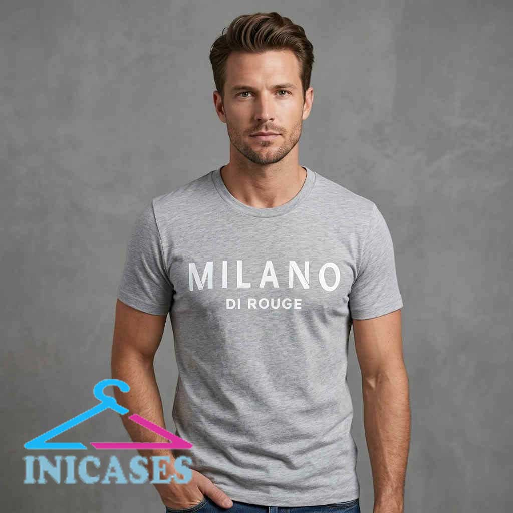 Milano Di Rouge Spell Out Logo Tee Shirt Milano Di Rouge Spell Out Logo Tee Shirt - Image 3