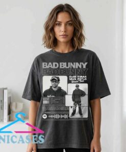 Retro Spotify Waveform Bad Bunny Poster Design Retro Spotify Waveform Bad Bunny Poster Design