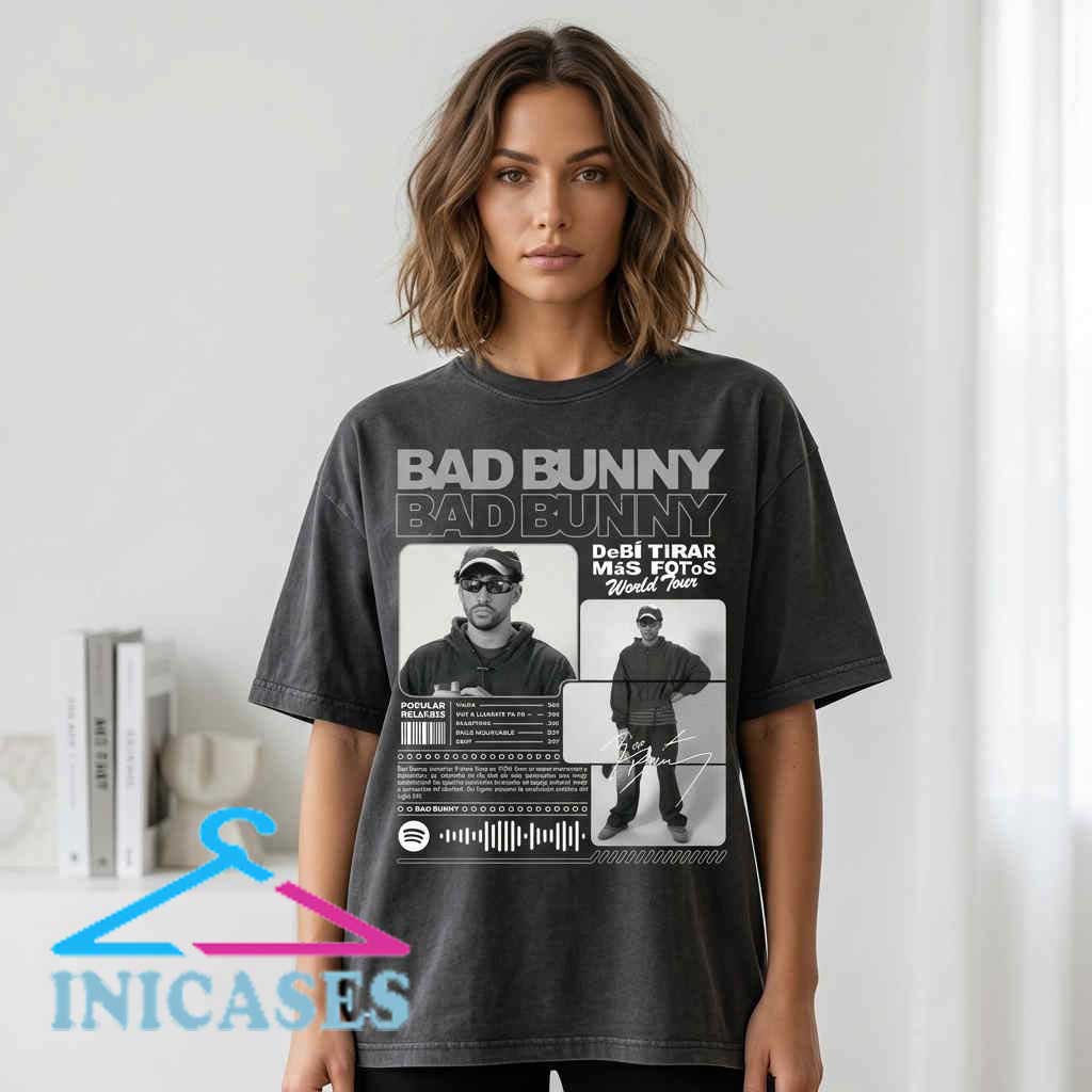 Retro Spotify Waveform Bad Bunny Poster Design Retro Spotify Waveform Bad Bunny Poster Design - Image 3