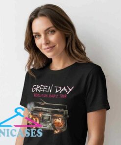 Green Day Revolution Radio Tour Boombox Shirt
