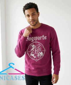 Hogwarts Crest Maroon Sweatshirt