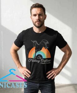 Retro Rainbow and Badass Unicorn T-Shirt